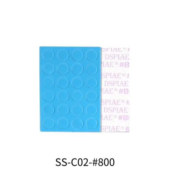 Самоклеящиеся шлифовальные диски 10 мм, зернистость 800, 24 шт Самоклеящиеся шлифовальные диски 10 мм, зернистость 800, 24 шт