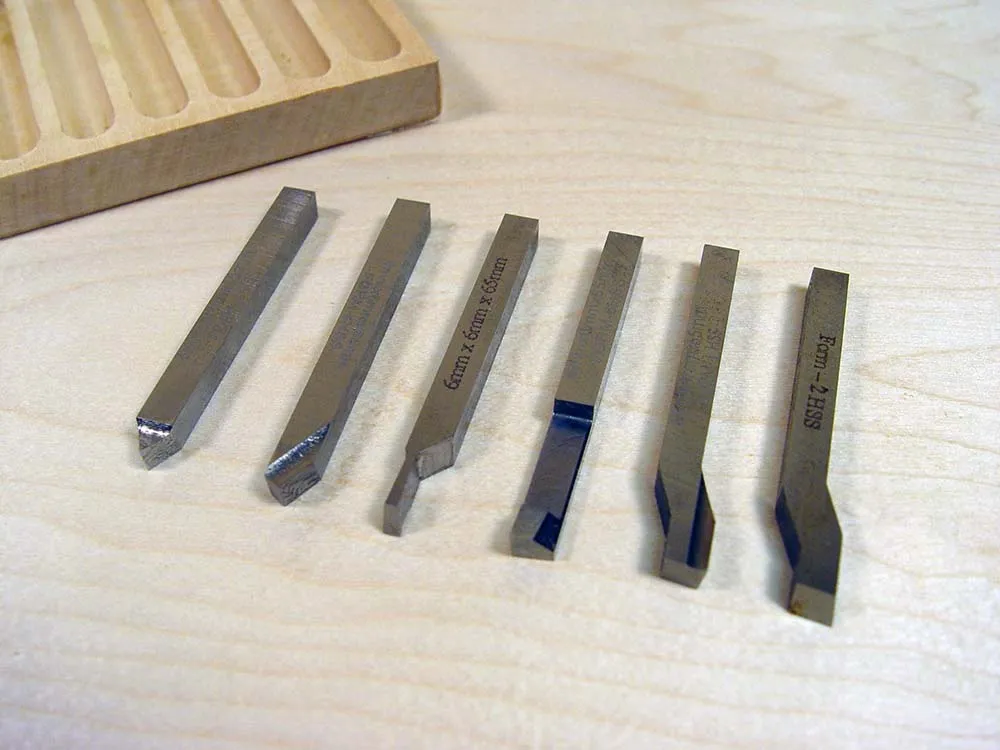 Набор резцов для токарного станка Proxxon FD150/E, 6 шт 24524 Набор резцов для токарного станка Proxxon FD150/E, 6 шт 24524