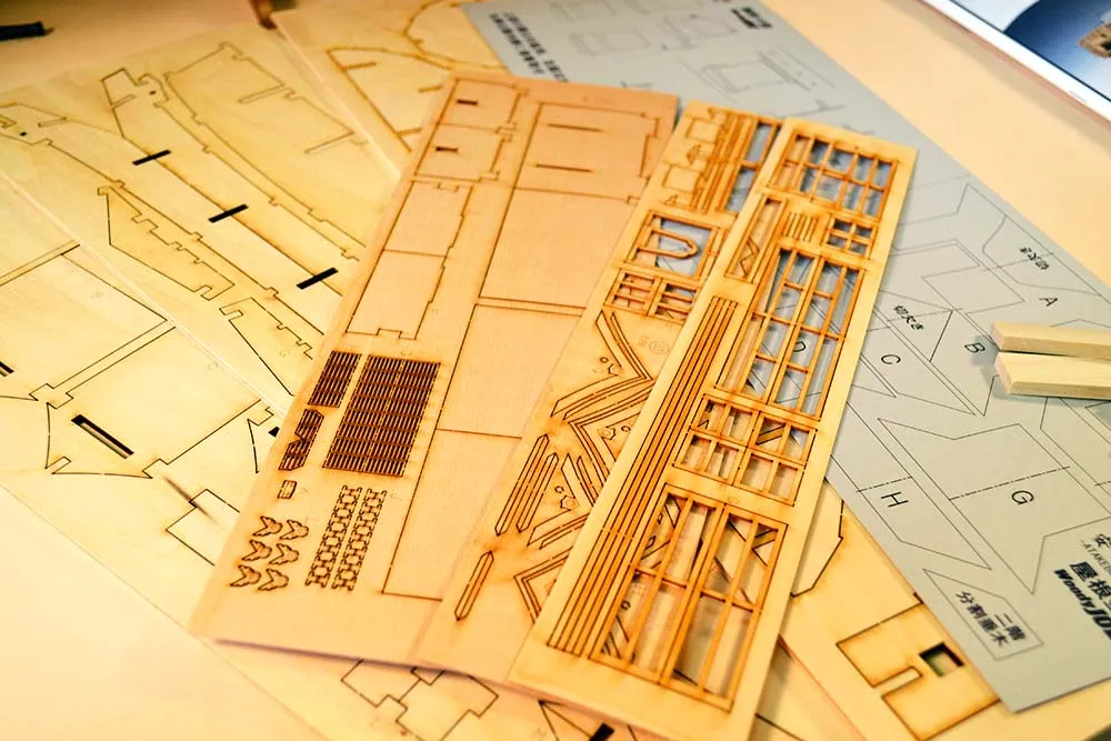 деревянная модель парусника ATAKE BUNE деревянная модель парусника ATAKE BUNE