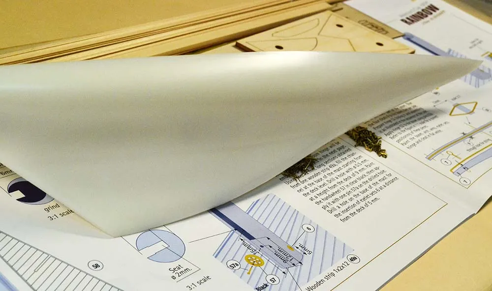 модель корабля Rainbow