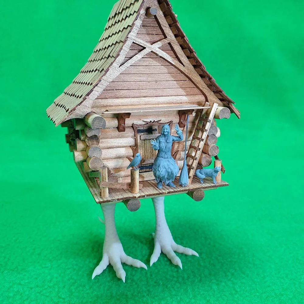 Фигурка Баба-Яга масштаб 1:72