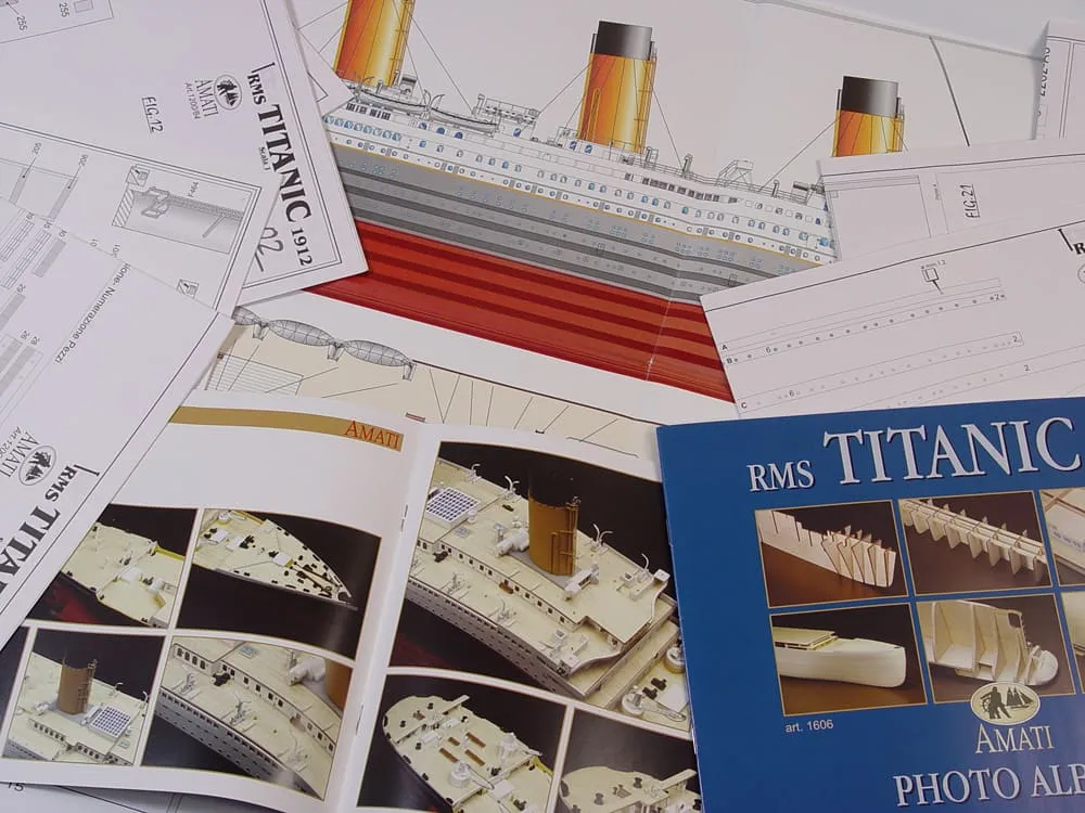 модель парохода RMS Titanic (Титаник)