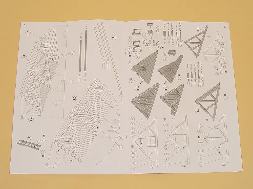 Дом из села Илькино, XIX век, 1414 деталей + (Стартовый набор инструментов)