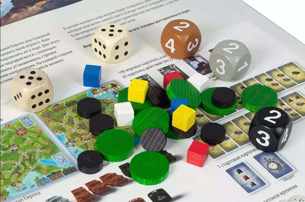 Настольная игра: Паровозы и Семафоры Настольная игра: Паровозы и Семафоры