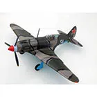 Модель из картона истребитель