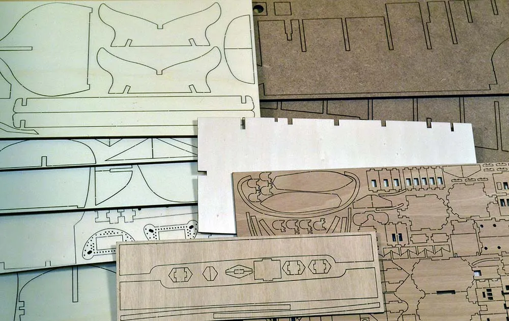 модель корабля своими руками Amerigo Vespucci