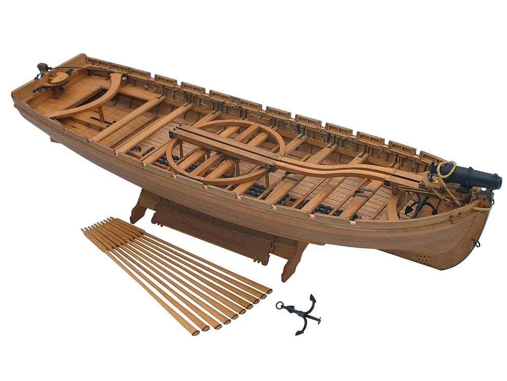 Баркас корабля "Двенадцать апостолов с 24 ф. карронадой" (без парусного вооружения) Баркас корабля "Двенадцать апостолов с 24 ф. карронадой" (без парусного вооружения)