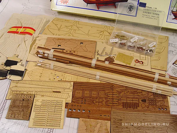 модель корабля для сборки Halcon 1840 модель корабля для сборки Halcon 1840