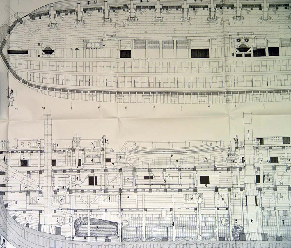 Bonhomme Richard, 1779 + чертежи Bonhomme Richard, 1779 + чертежи
