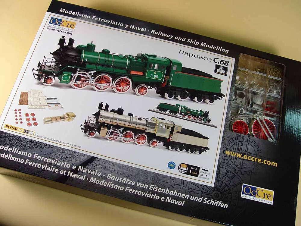 Паровоз сормовский С-68 + (Стартовый набор инструментов) Паровоз сормовский С-68 + (Стартовый набор инструментов)