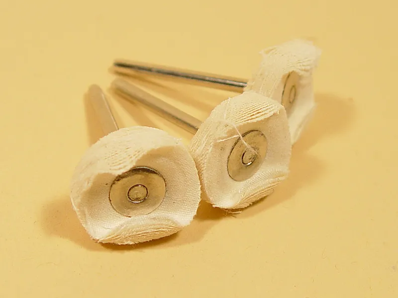 Диск полировальный, ткань, 22 мм, 3 шт JAS