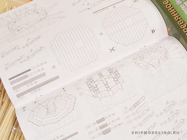 Колокольня, 1600 деталей + (Расширенный набор для сборки)