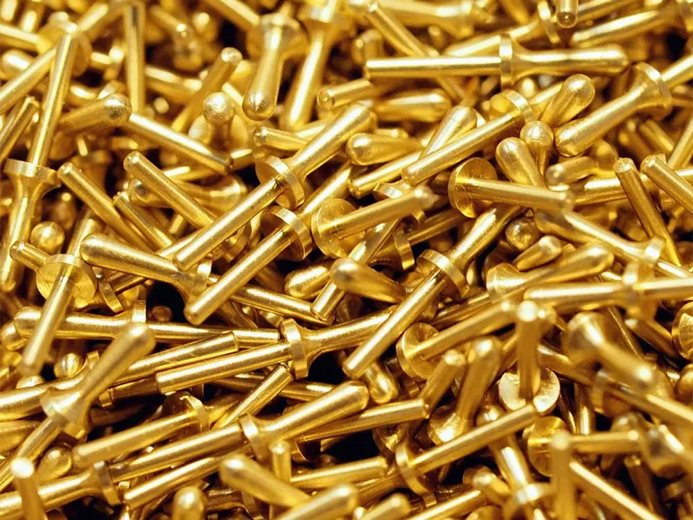 Нагель, латунь, 9 мм, 10 шт