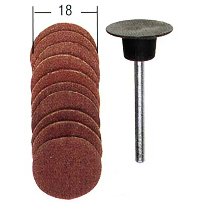 Шлифовальные диски Proxxon 18 мм, 10 шт