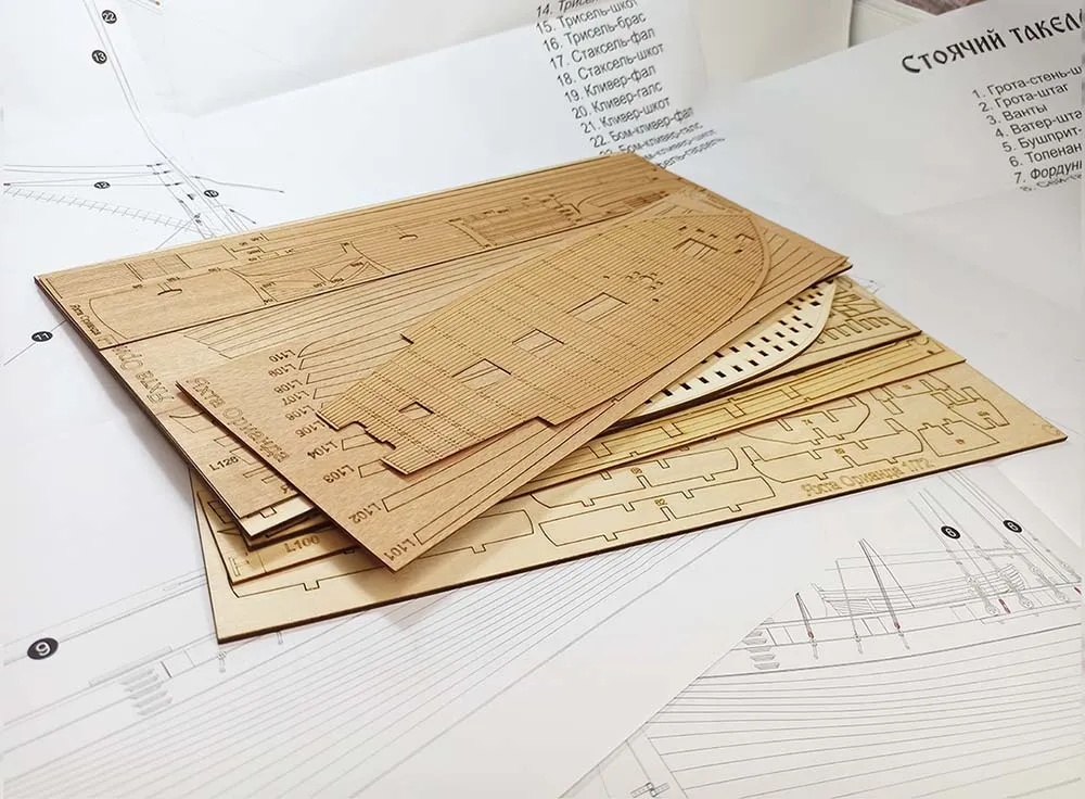 Модель Яхта "Орианда"