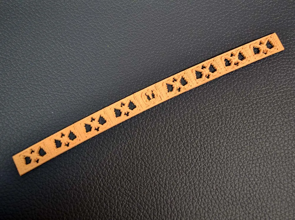 модель корабля для сборки Декор ограждения для сечения Bonhomme Richard, груша