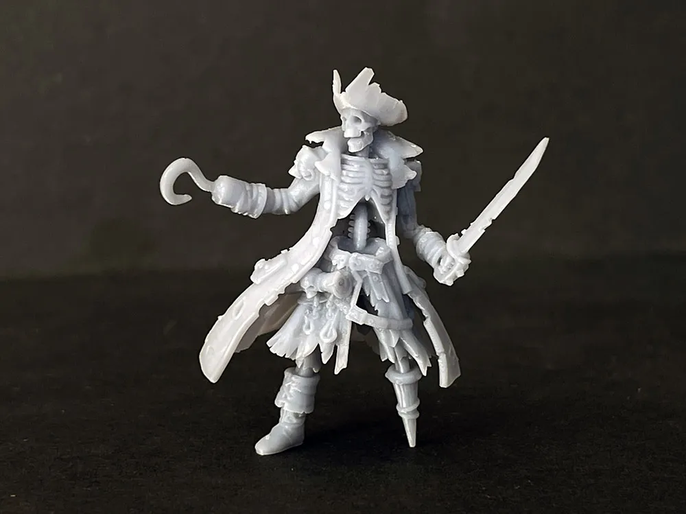 Фигурка пирата "Крюк", смола, 36 мм Фигурка пирата "Крюк", смола, 36 мм