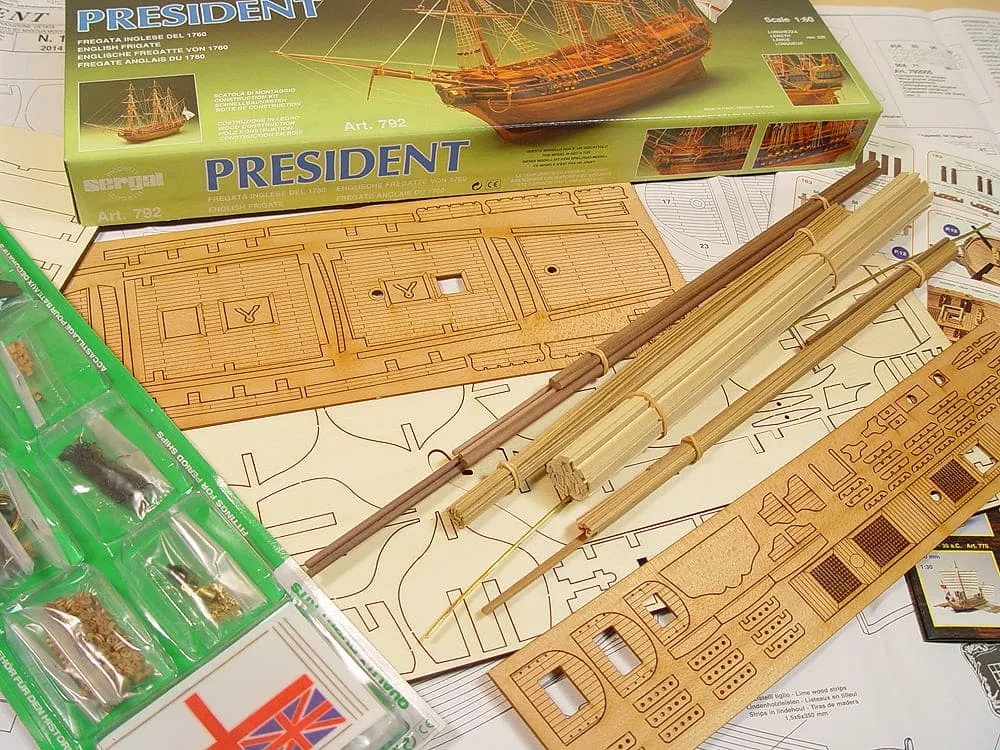 Модель корабля своими руками President (Новая версия) Модель корабля своими руками President (Новая версия)