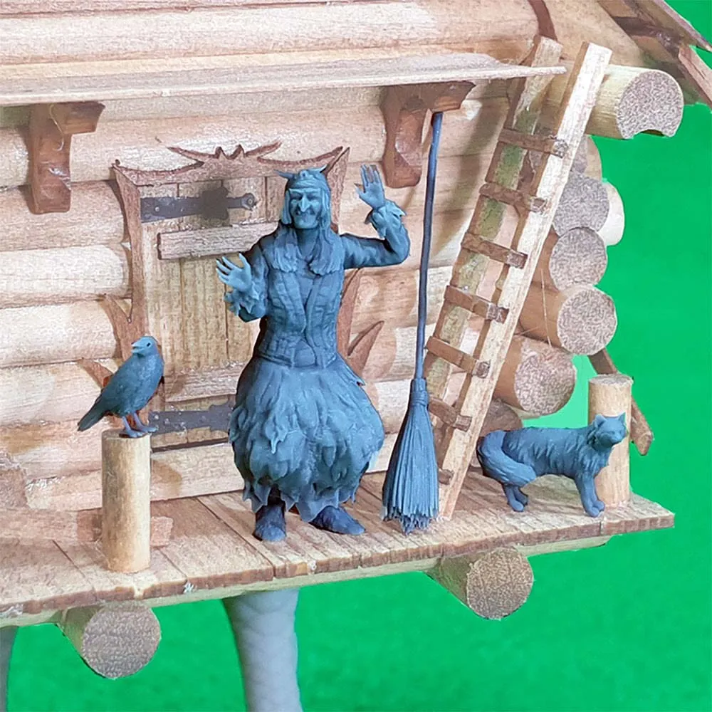 Фигурка Баба-Яга масштаб 1:72