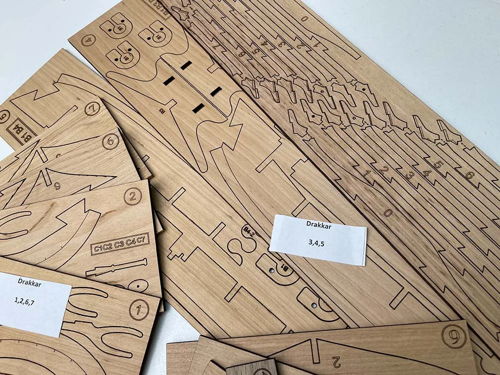 Драккар "Осеберг" (версия 2)