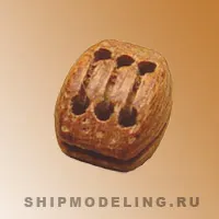 Блок, трёхшкивный, 8,5х5,5 мм, 10 шт