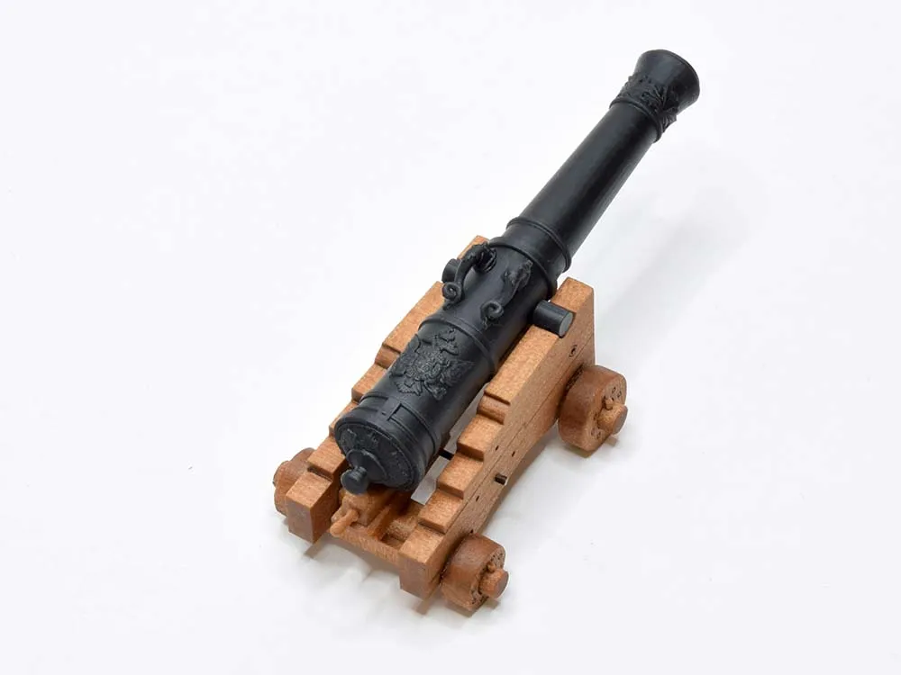 Станок для пушки XVIII век, 28 мм, 2 шт, масштаб 1:64 Станок для пушки XVIII век, 28 мм, 2 шт, масштаб 1:64