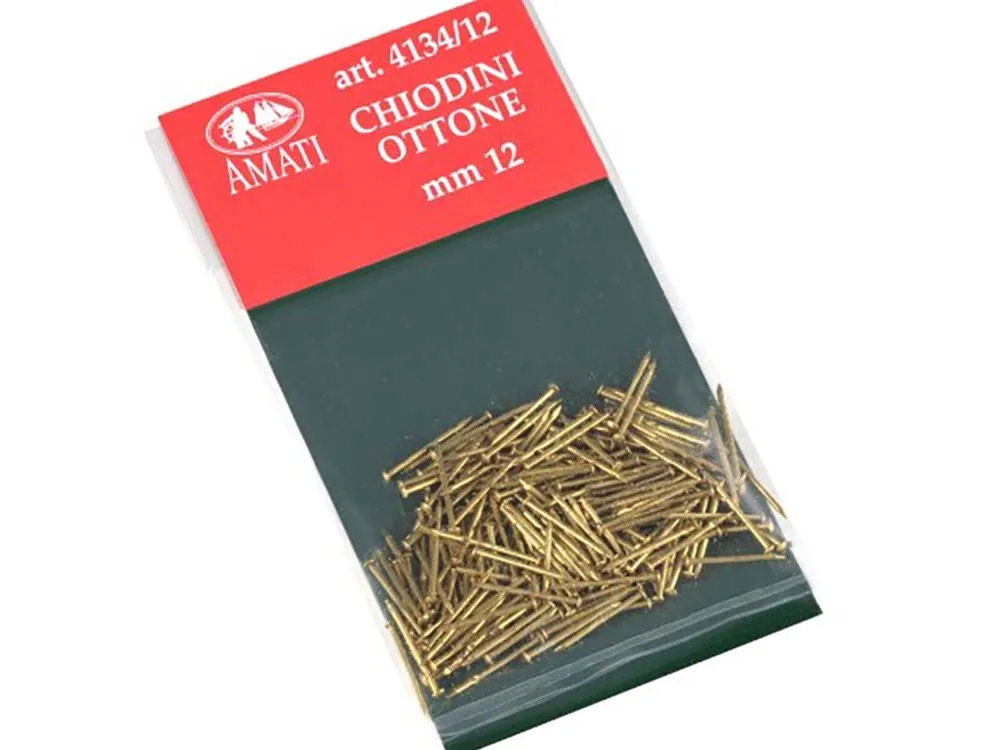 Гвоздь, латунь, 0,7х12 мм, 200 шт Гвоздь, латунь, 0,7х12 мм, 200 шт