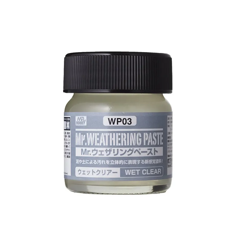 Гель Mr Weathering Paste, прозрачная влага, WP 03, 40 мл Гель Mr Weathering Paste, прозрачная влага, WP 03, 40 мл