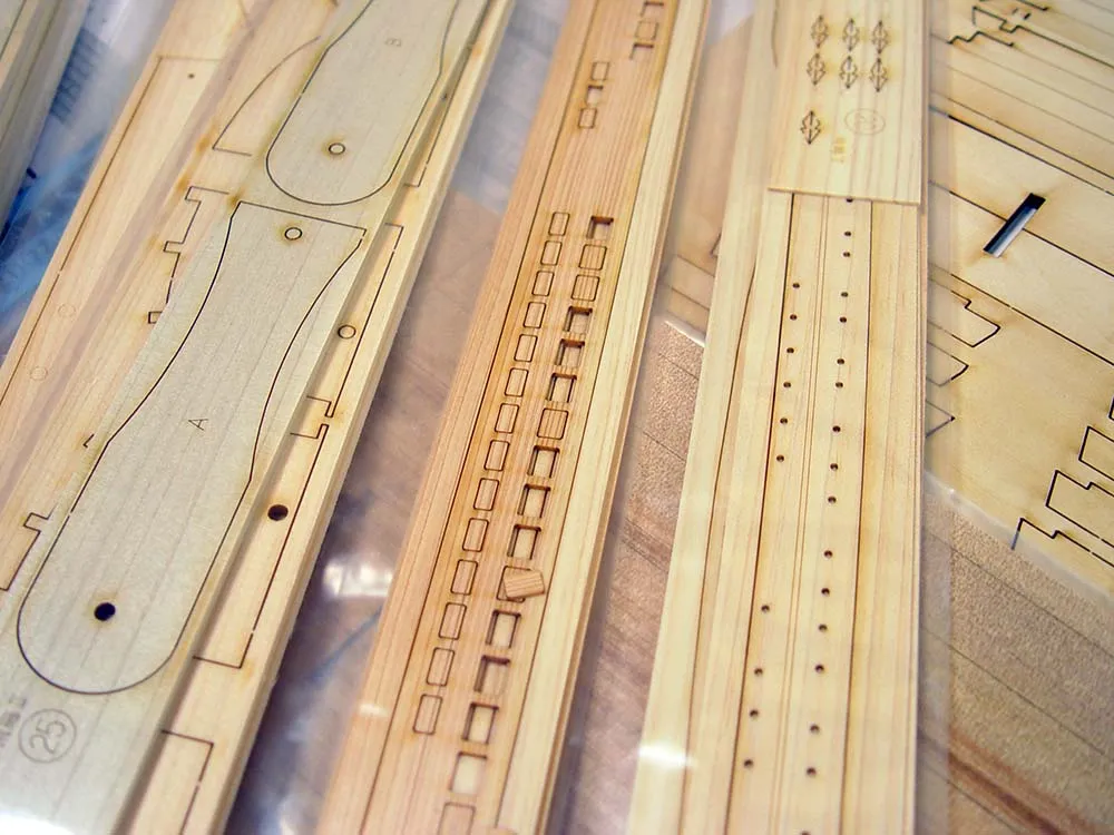 сборная модель корабля Asuka II сборная модель корабля Asuka II