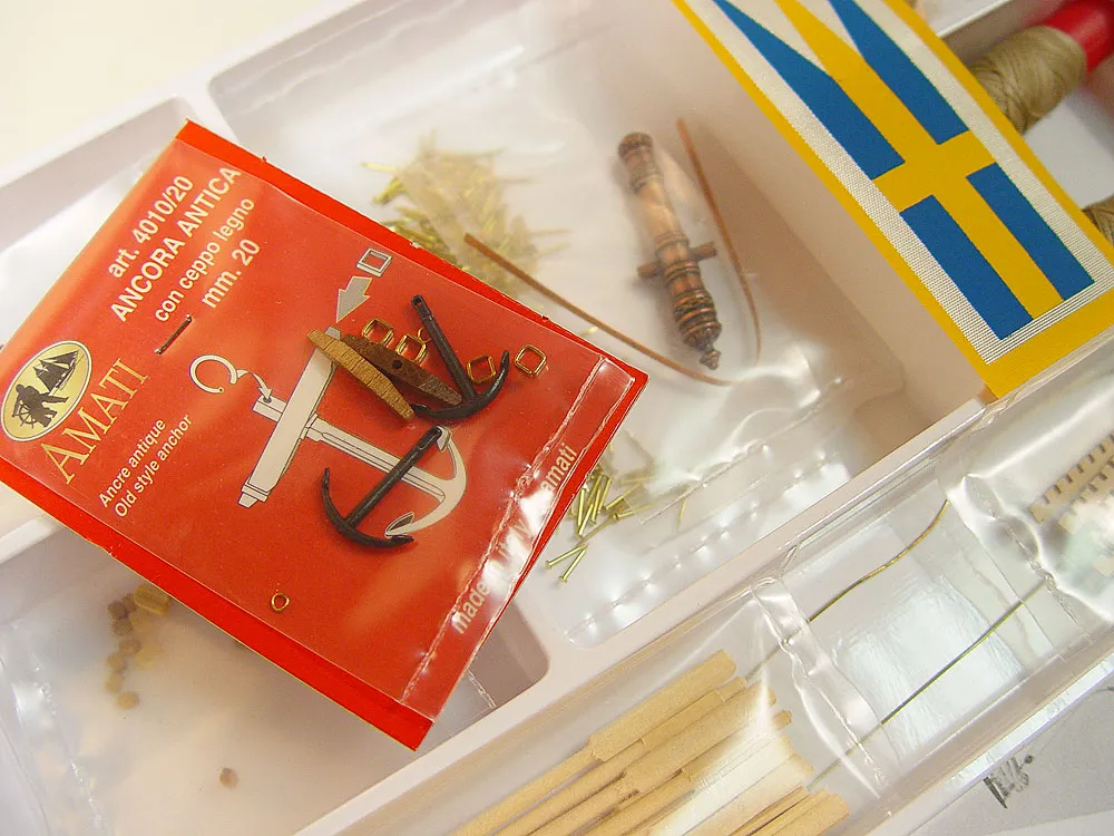 модель корабля Cannoniera svedese 1775