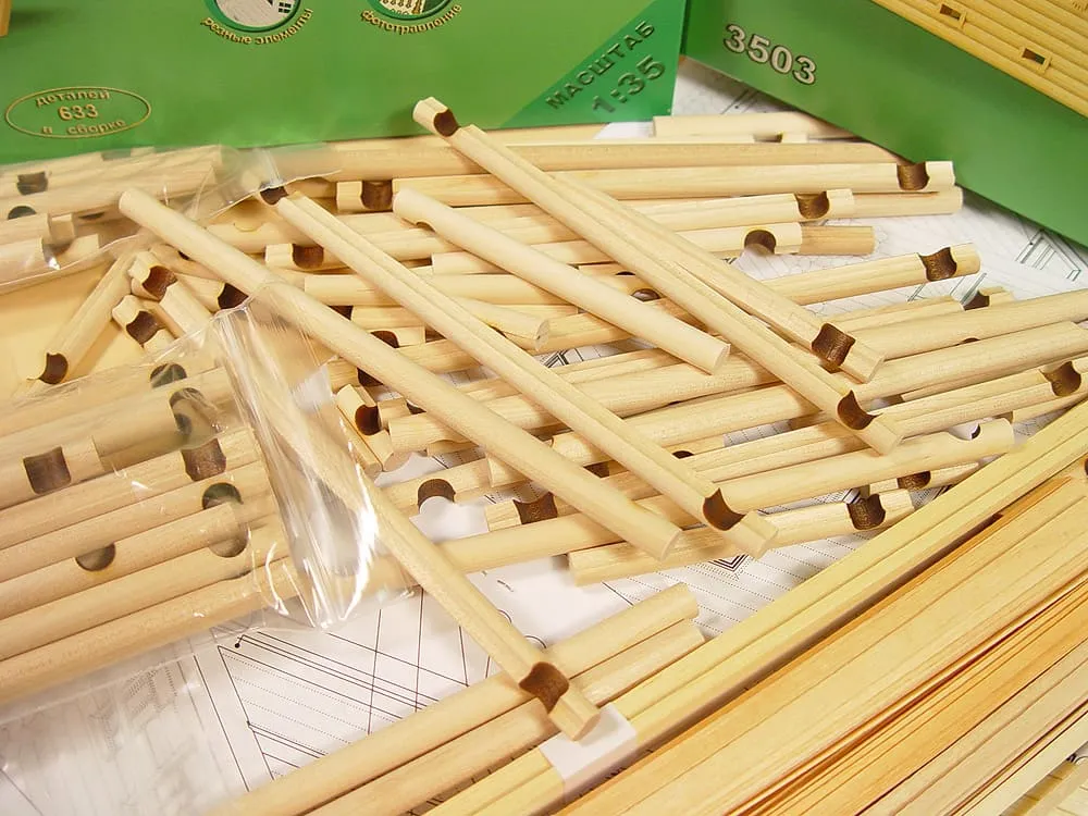 Деревенская изба, , 633 детали