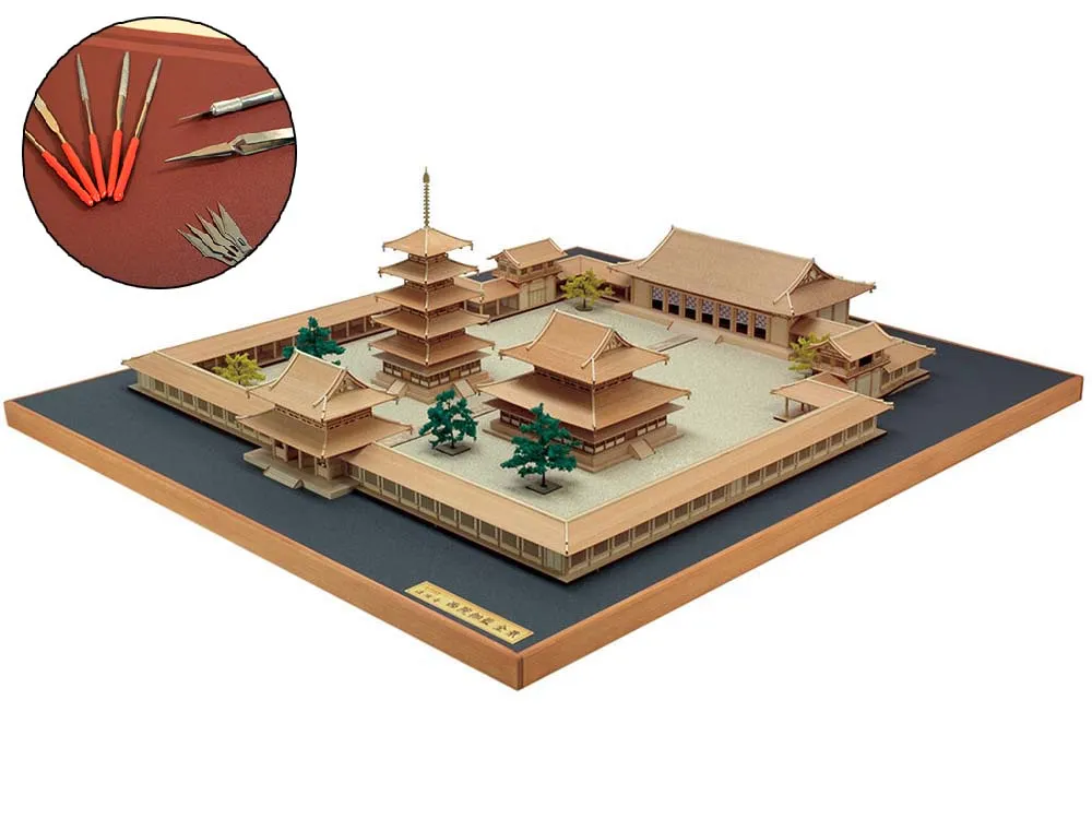 Диорама Horyu-Ji, западная часть + (Стартовый набор инструментов)