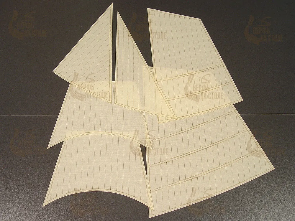 Набор парусов для шхуны Полоцк