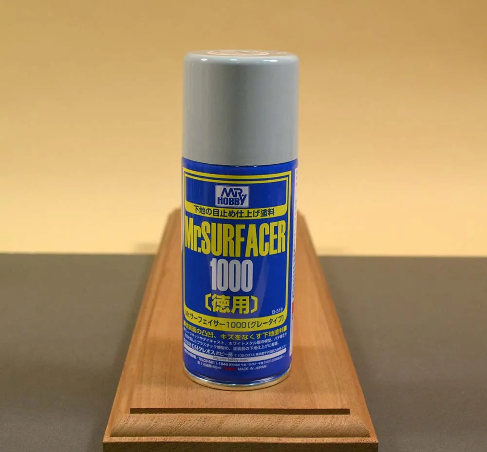 Грунтовка-спрей мелкозернистая P-519, Mr Surfacer 1000, 170 мл