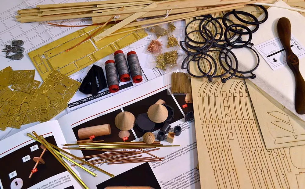 модель самолета Bleriot XI модель самолета Bleriot XI