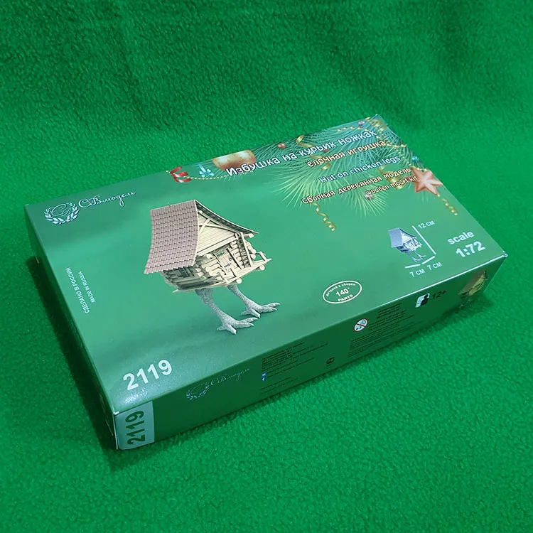 Ёлочная игрушка Избушка на курьих ножках, 140 деталей Ёлочная игрушка Избушка на курьих ножках, 140 деталей