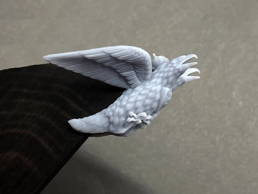 Носовая фигура Двуглавый орел "Николай I", пластик, 35 мм