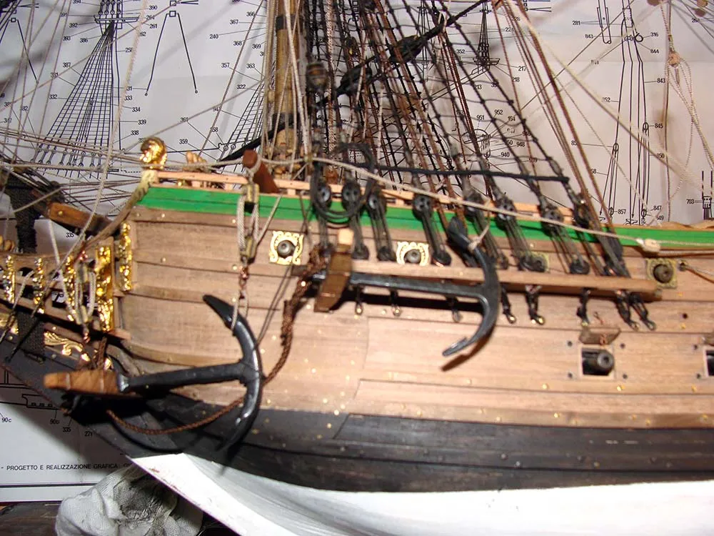 деревянная модель корабля Prins Willem деревянная модель корабля Prins Willem