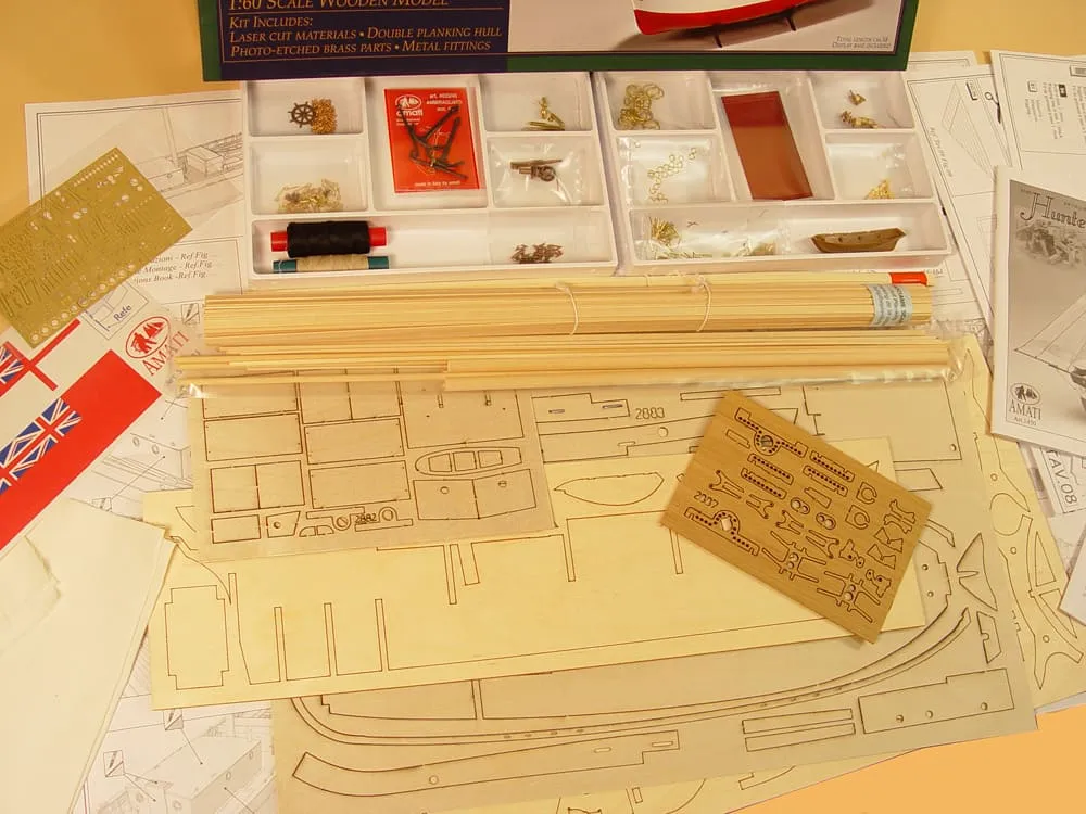 модель корабля Hunter Q-ship