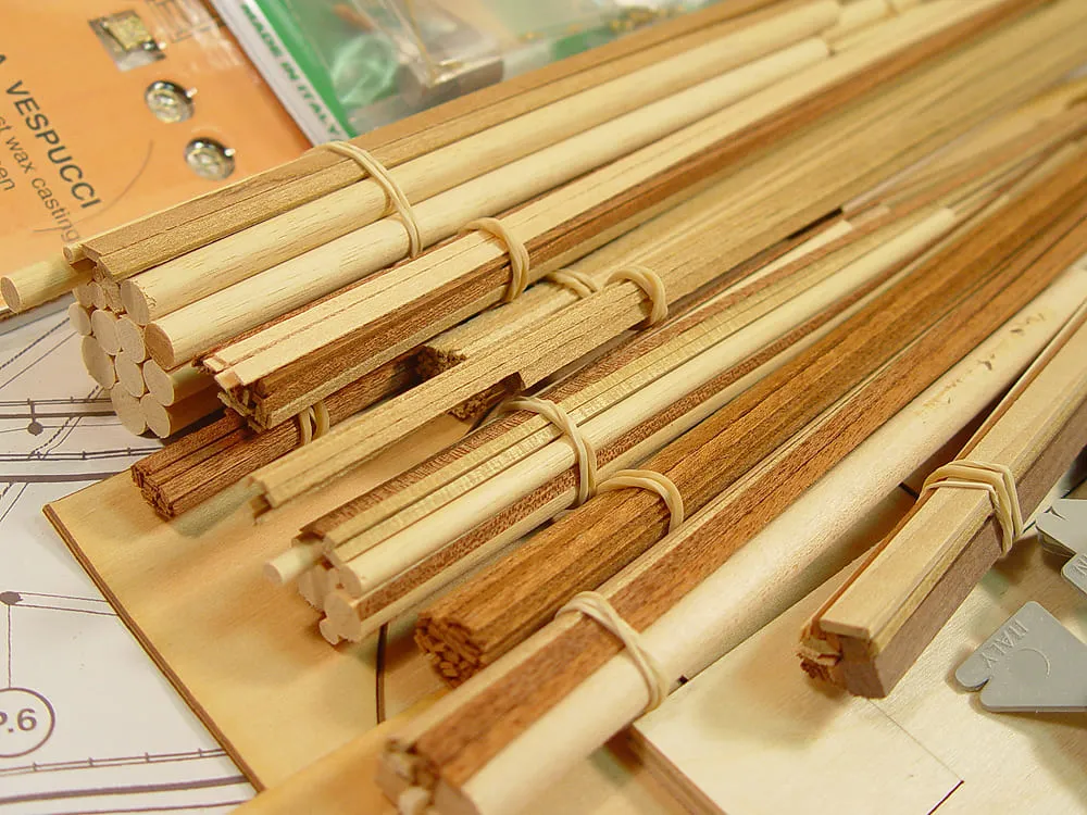 Модель корабля своими руками Amerigo Vespucci