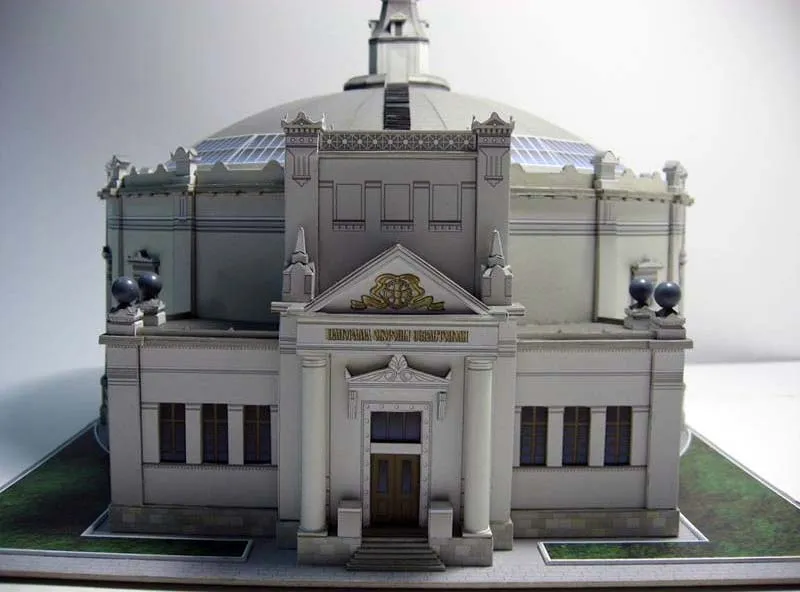 Модель из бумаги Музей "Обороны Севастополя"