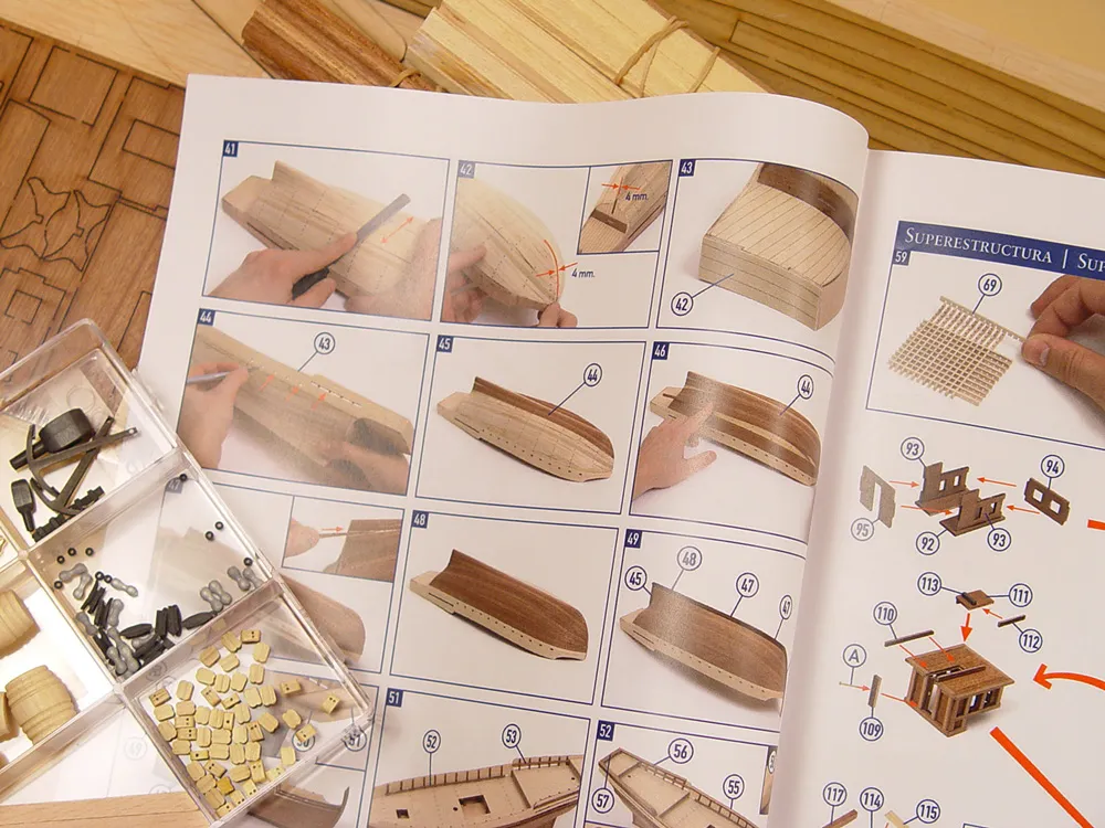 Фелюга San Juan (Сан Хуан) + (Полный набор инструментов, клея и краски)