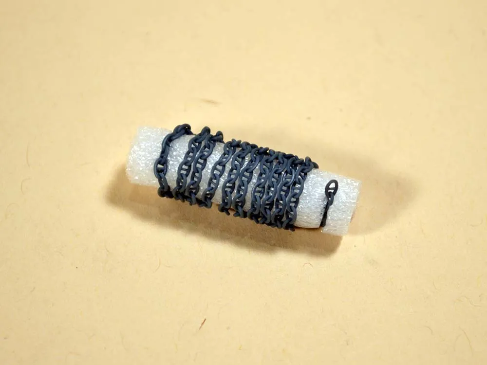 Цепь полимерная, звено с контрфорсом 3 мм, длина 300 мм