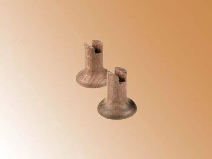 Держатель для модели, орех, 33 мм Держатель для модели, орех, 33 мм