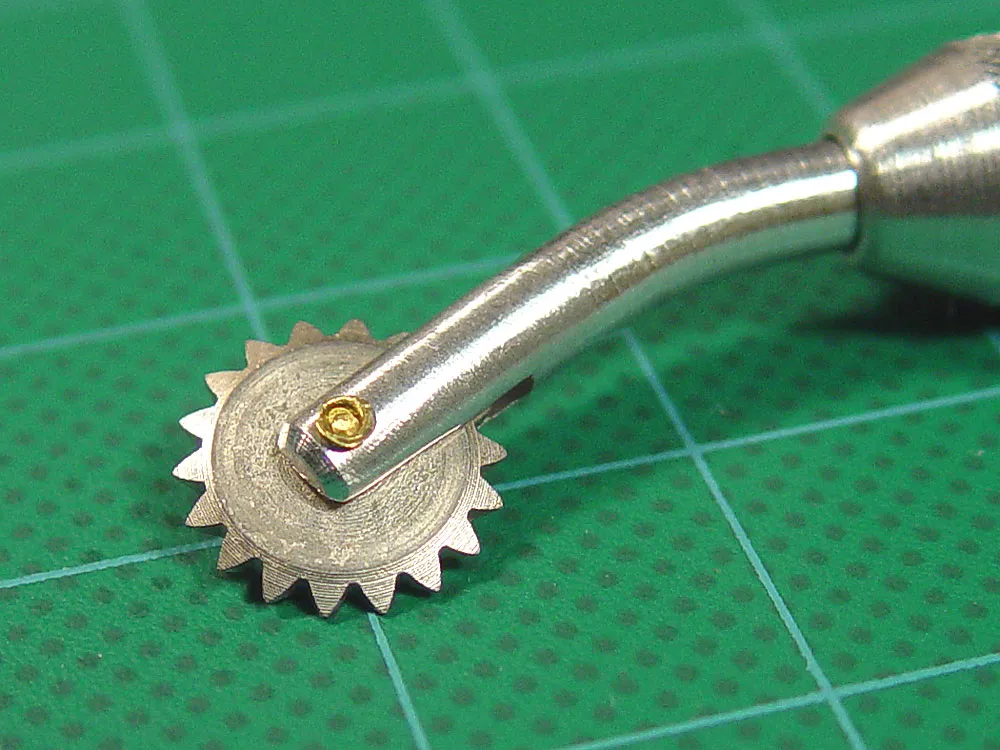 Колесико для тиснения, шаг 1,7 мм