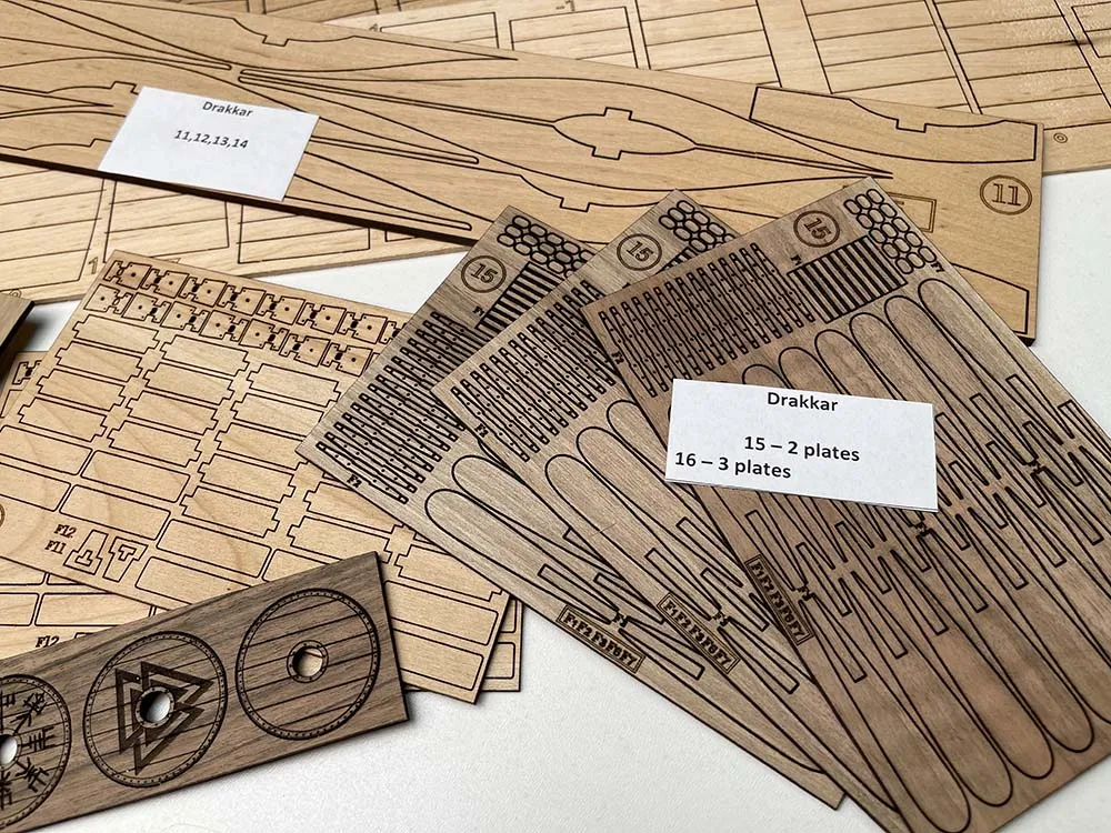 Драккар "Осеберг" (версия 2)