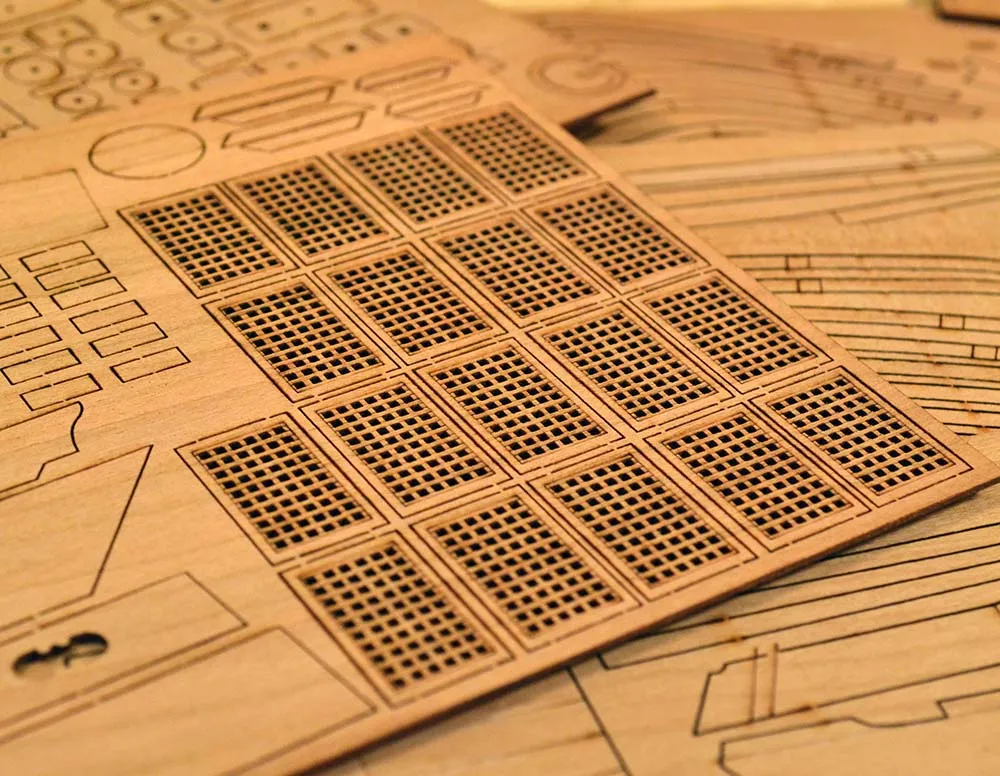 модель корабля для сборки Le Requin 1750 (адмиралтейская версия)