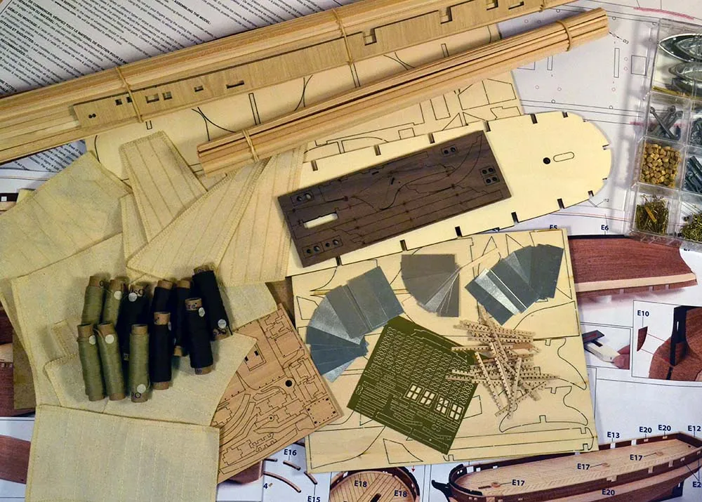 модель корабля своими руками HMS Erebus