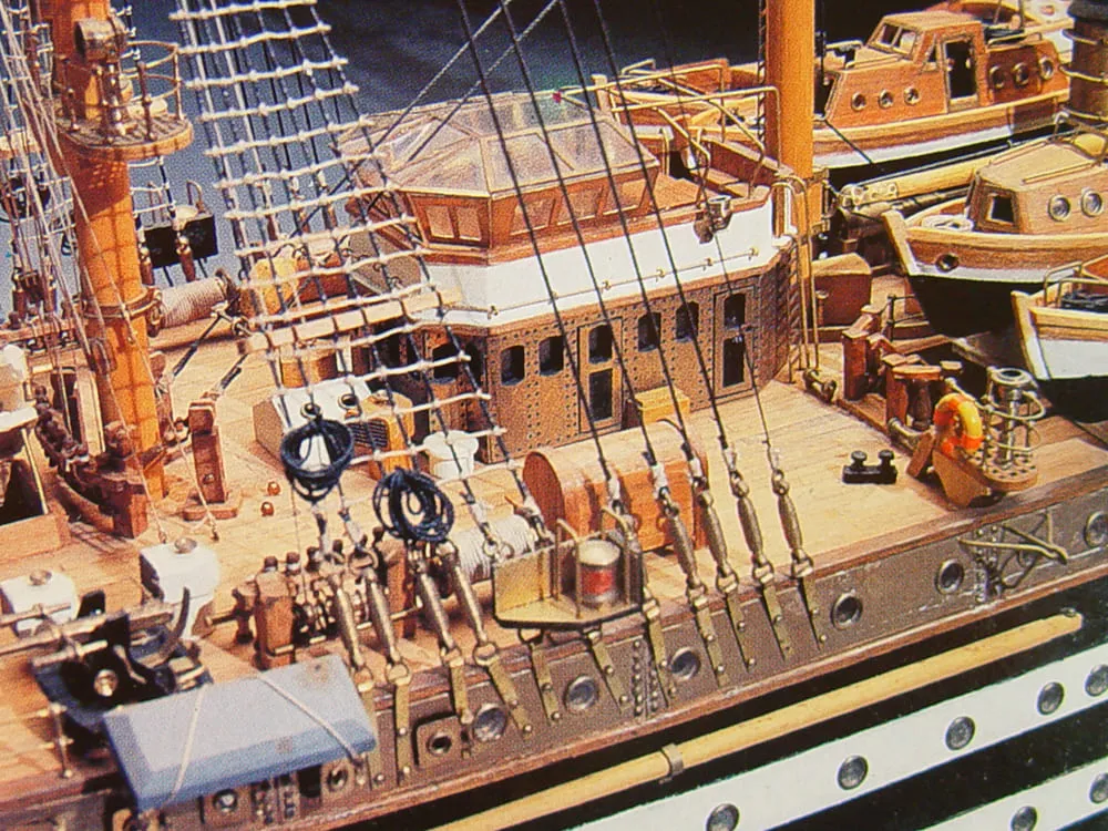 Модель корабля своими руками Amerigo Vespucci
