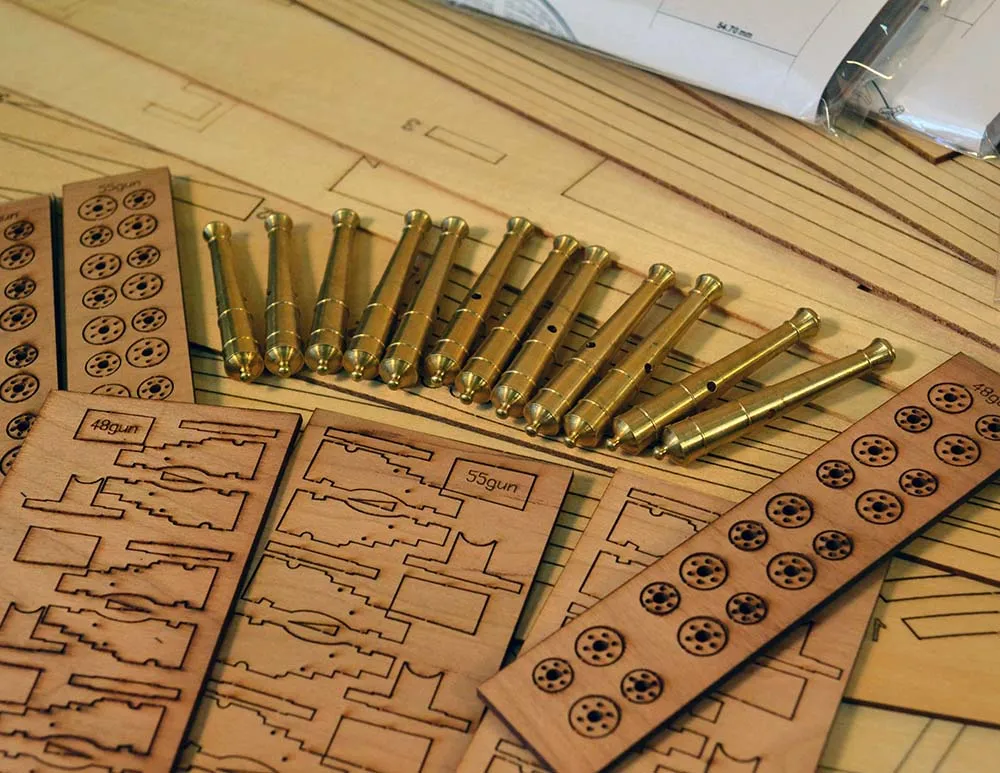 модель корабля для сборки HMS Surprise (полная версия)